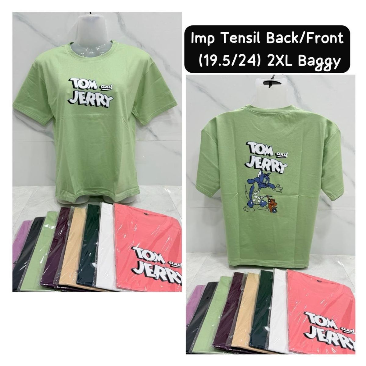 Women's Tencil 2XL Front Back T-shirts