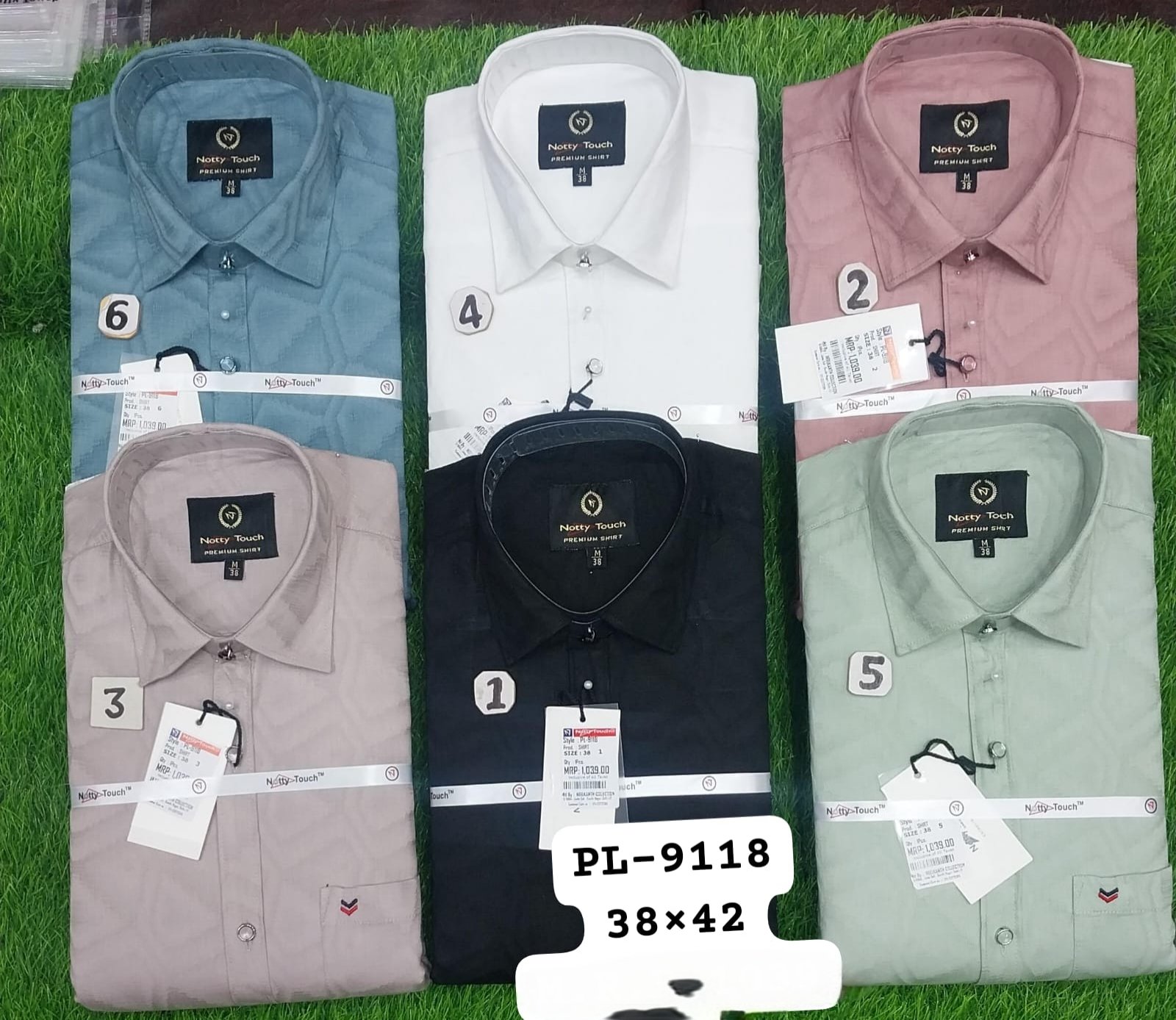 Men's Shirts- PL-9118