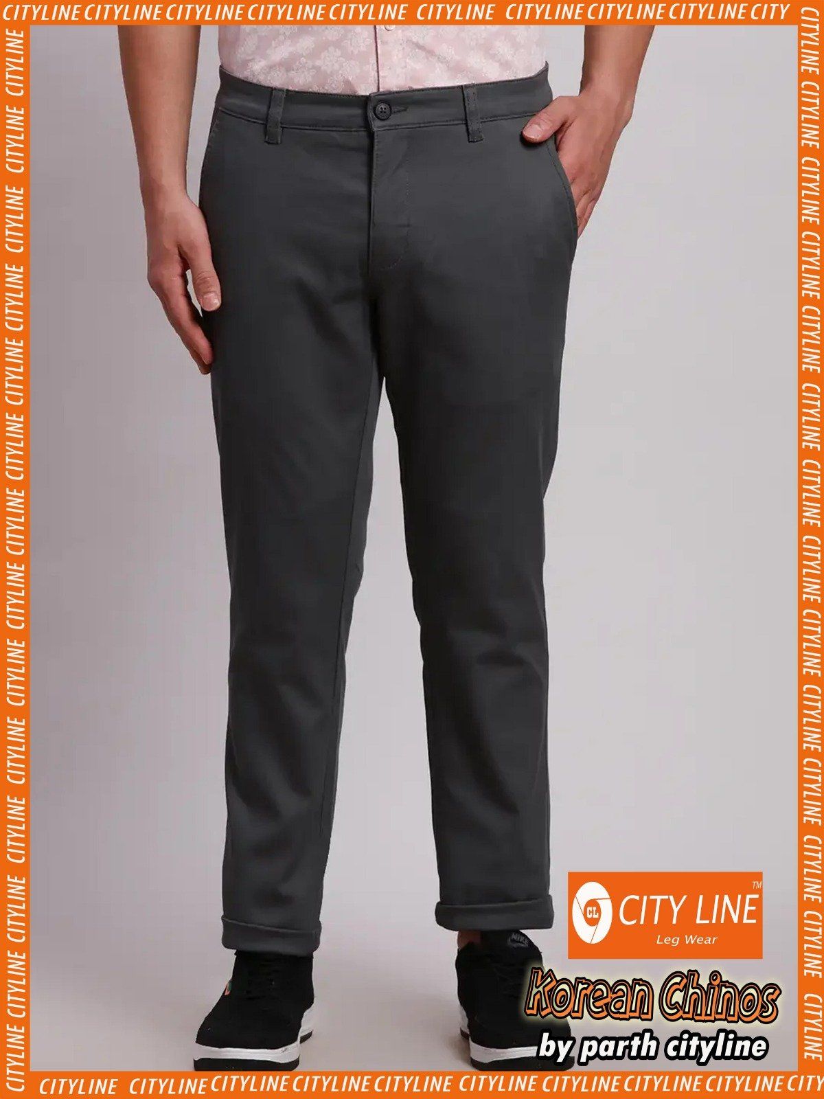 Men's Premium Formal Pants -Knitted Chinos