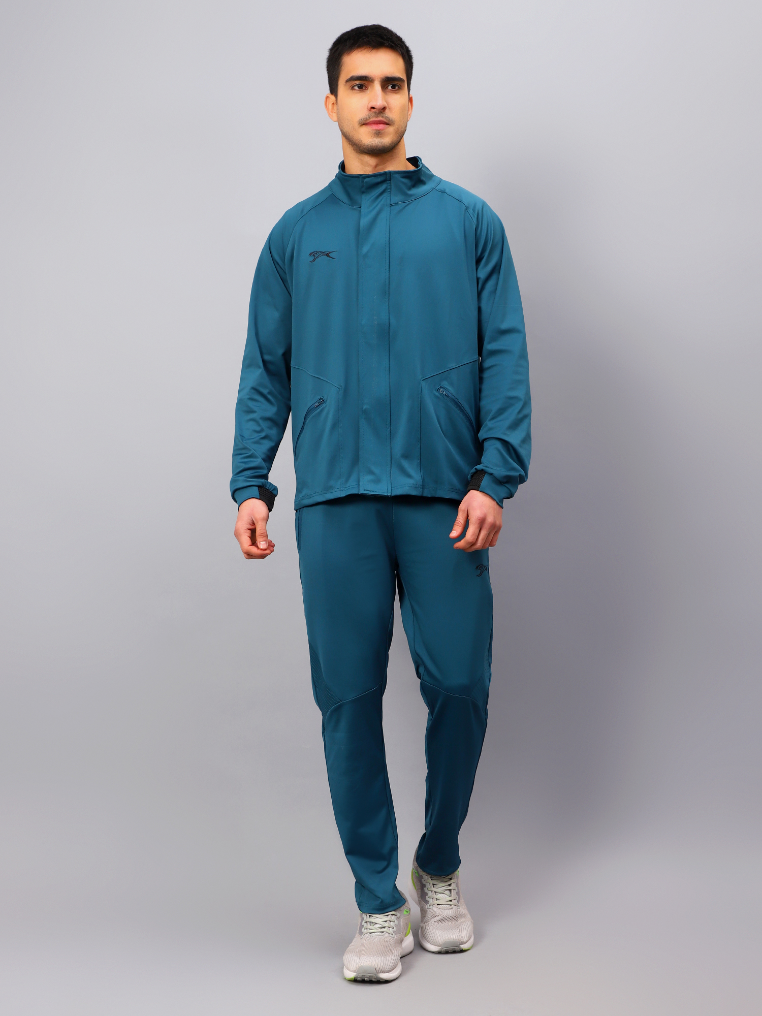 Men's Tracksuit  SNTSW105M-Air Force/Light Grey-L