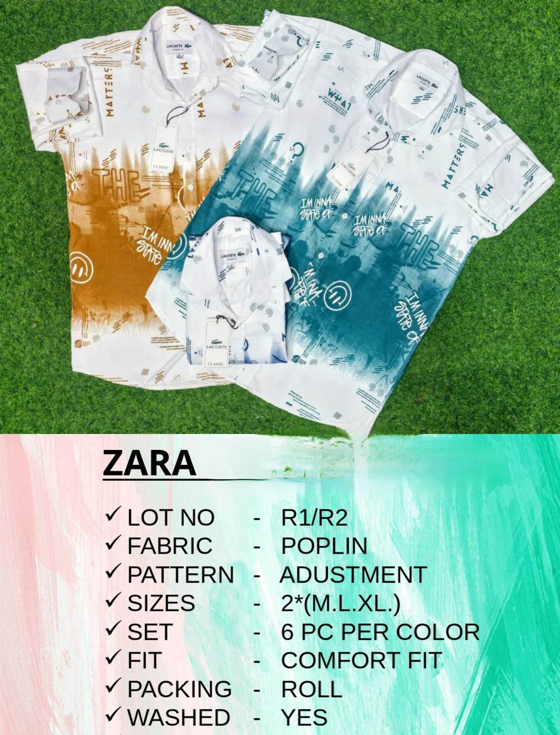 Men's Shirts- ZARA