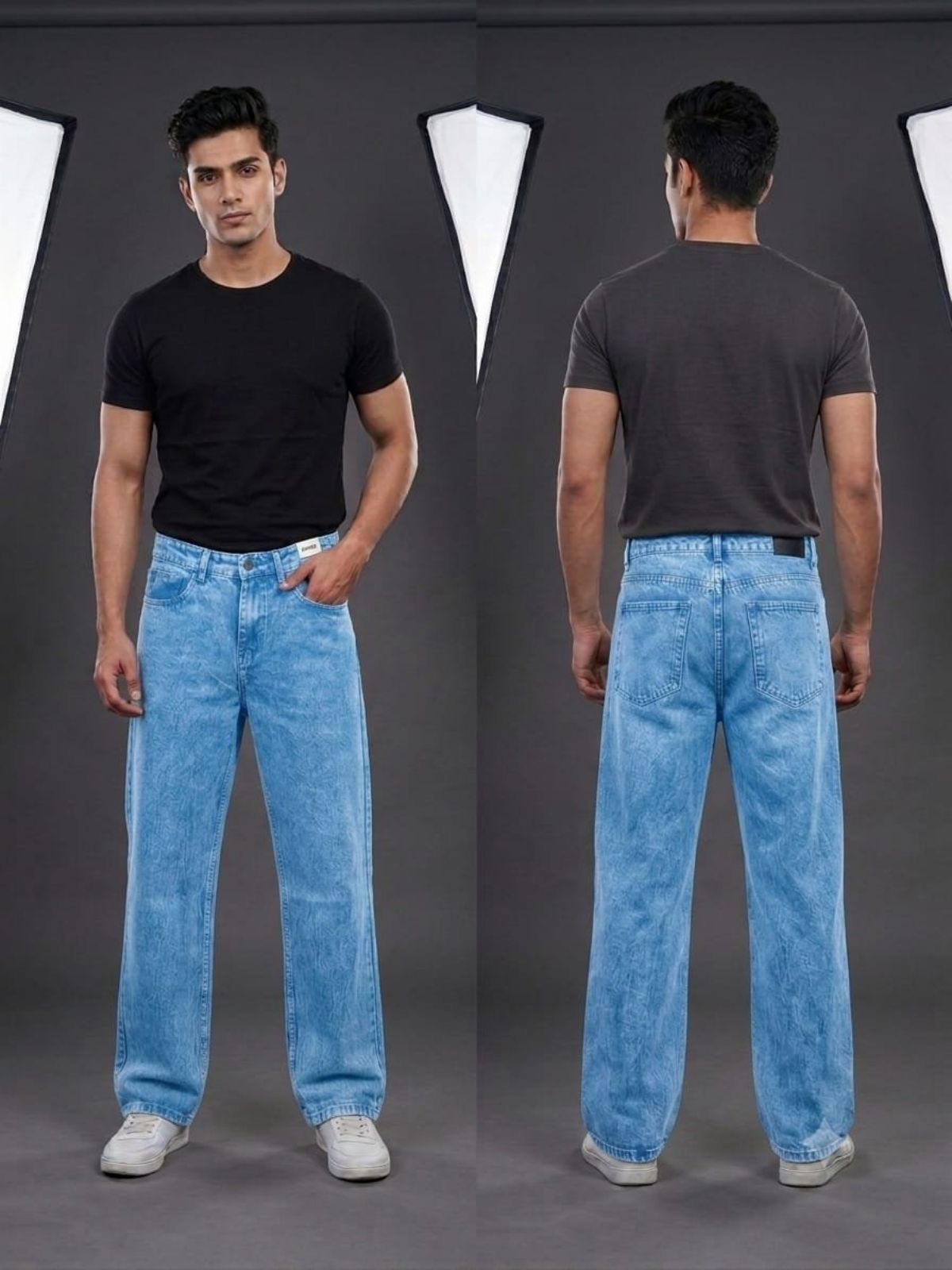 KRX Men's Denim Jeans  Non Lycra