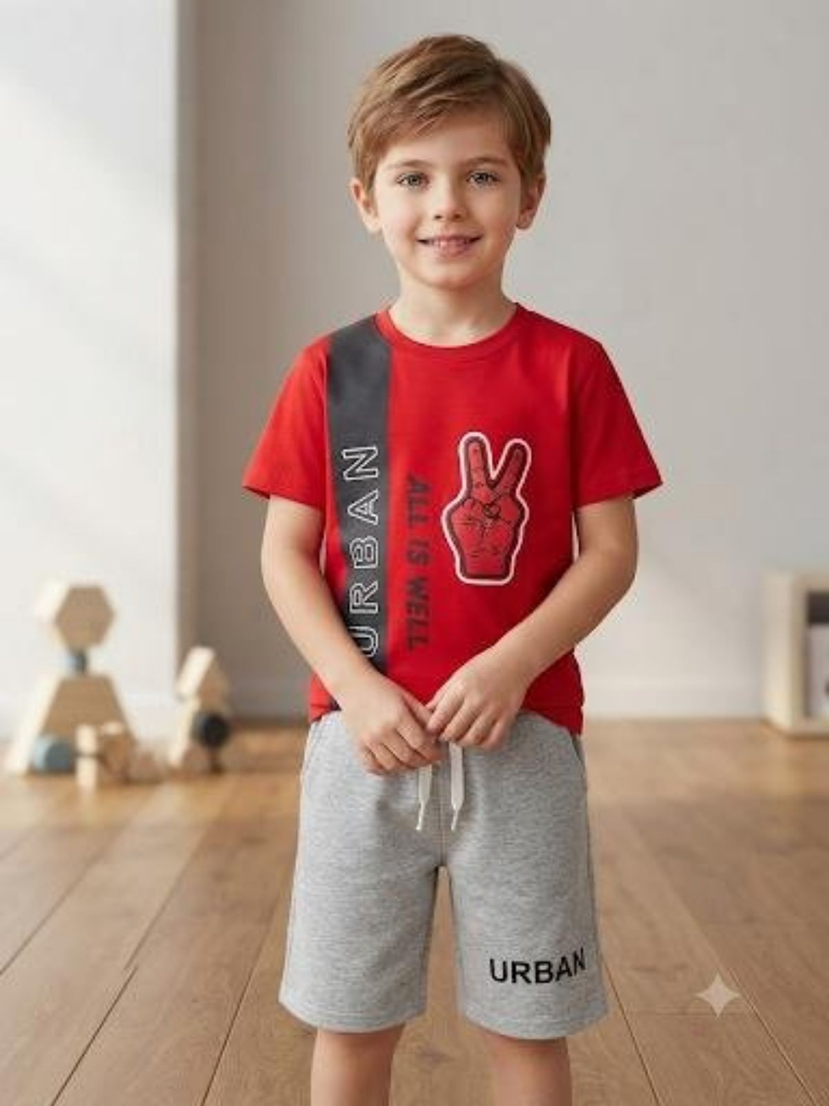 SG Fashion Boys T-Shirt Set