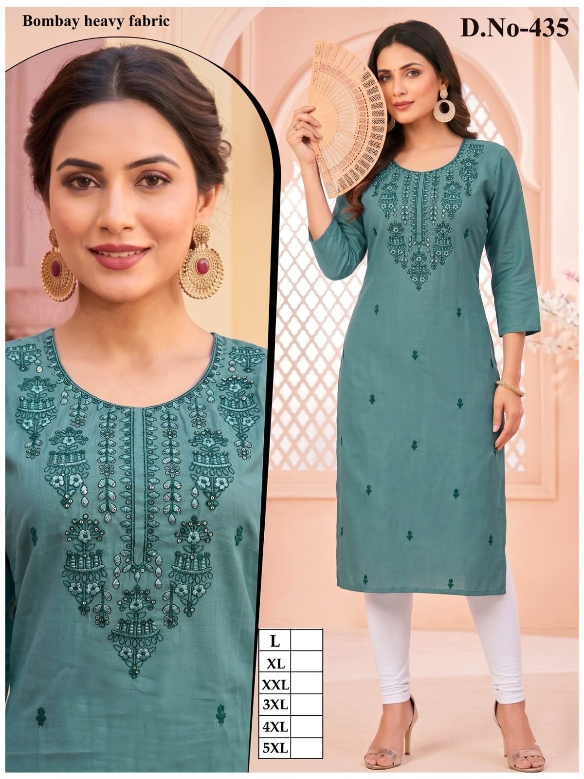 Women's Designer Kurti-435