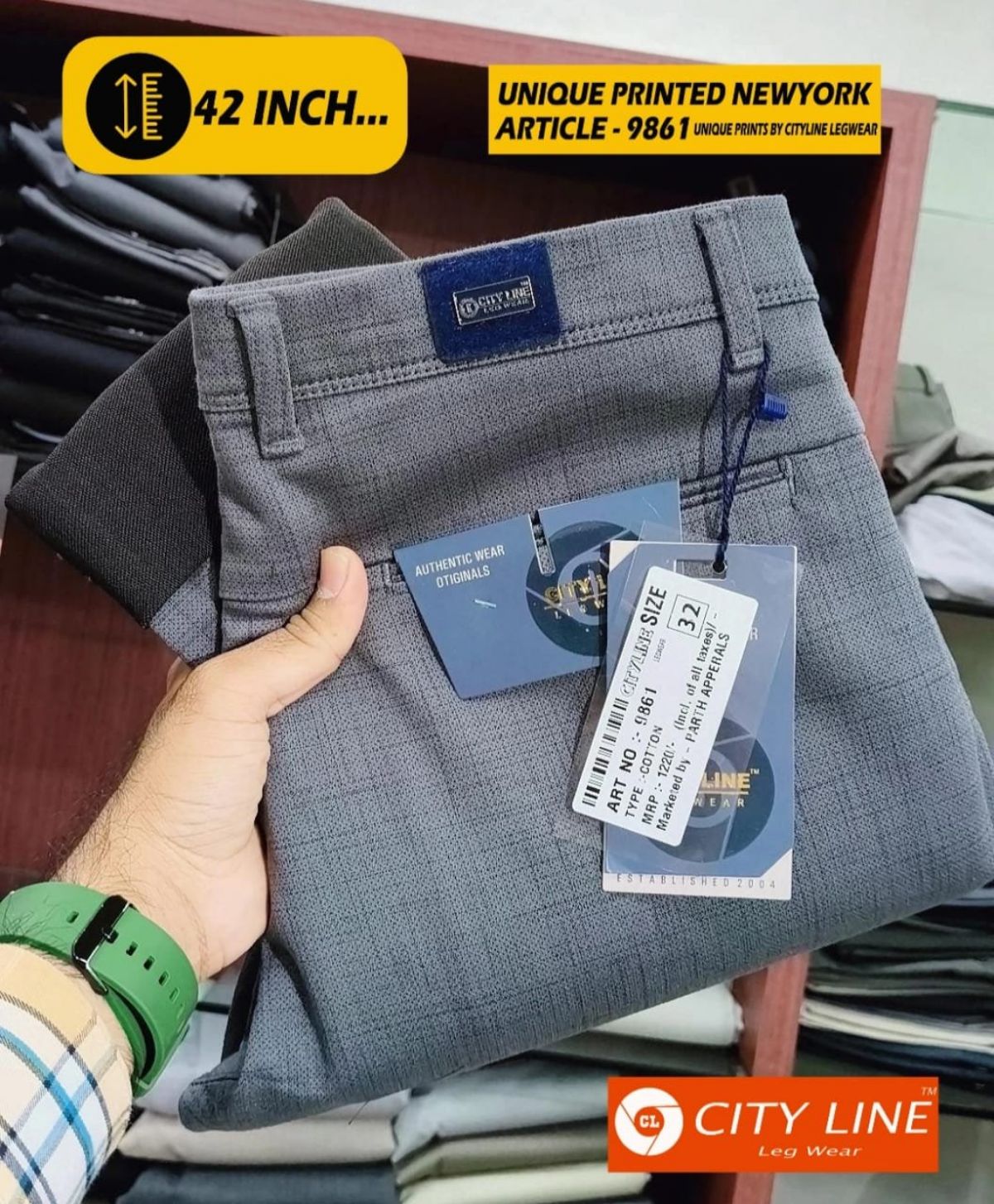 Men's Premium Formal Pants -9861