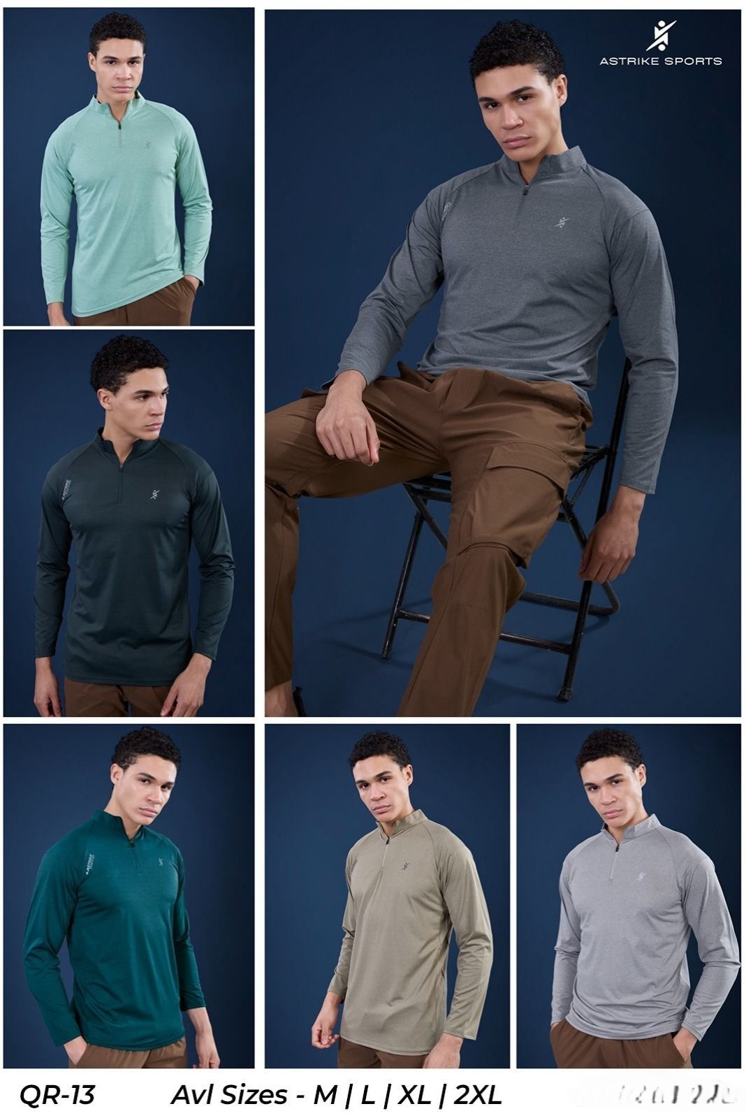 Men's T-Shirts Set- QR-13