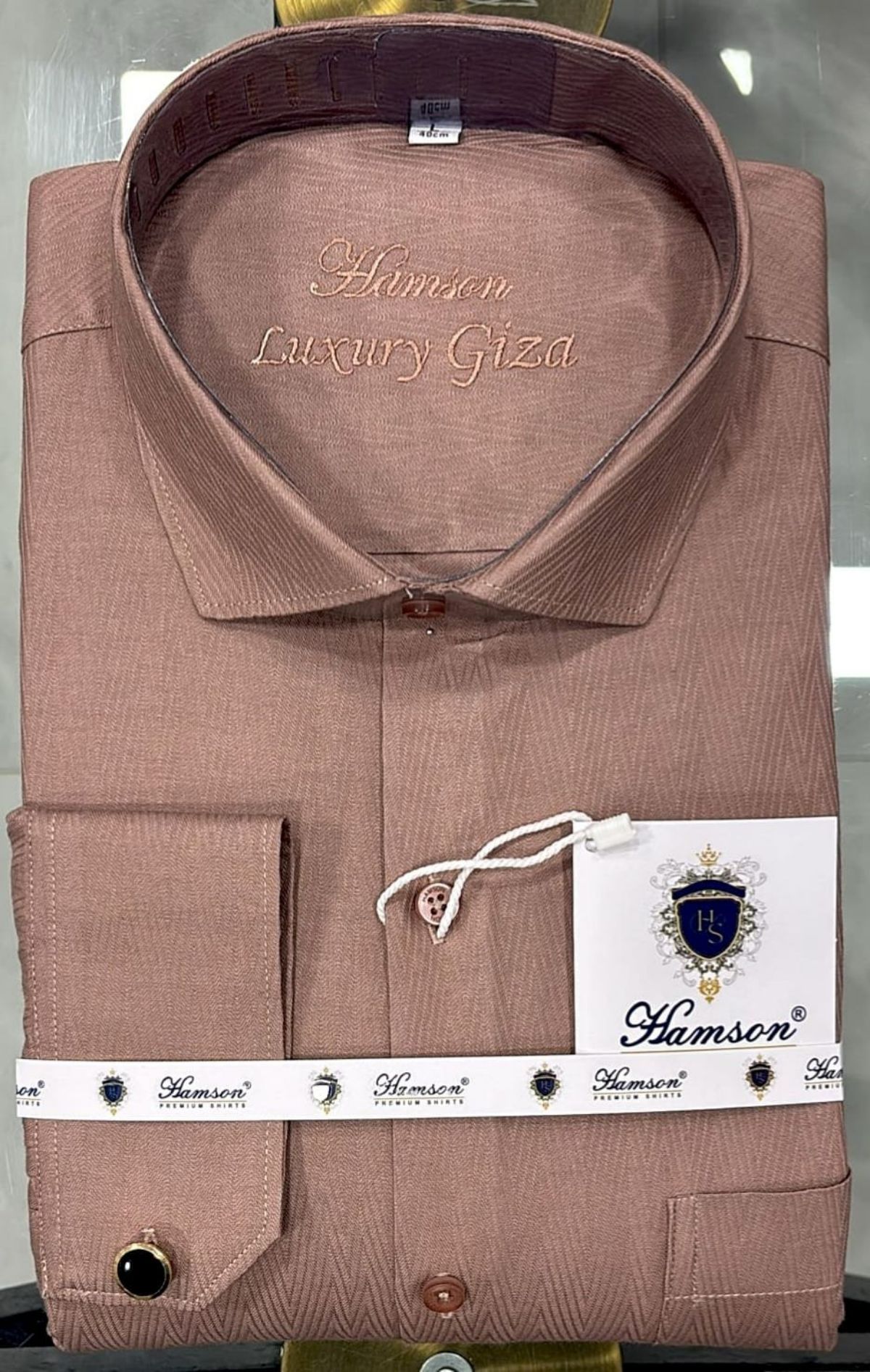 Hamson Italian Giza Cotton Designer Shirts for Men's