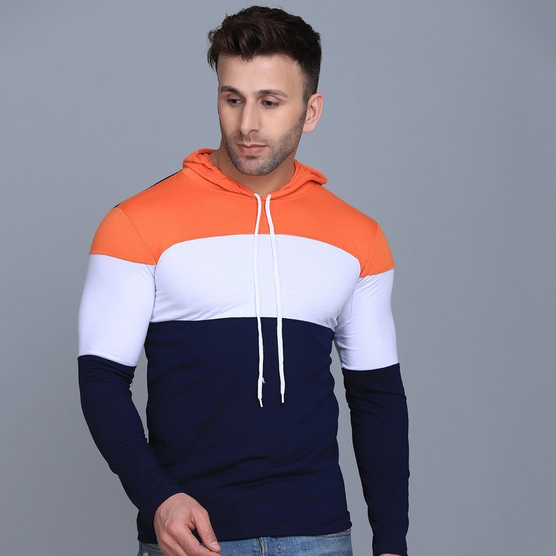Men's hood t-shirt