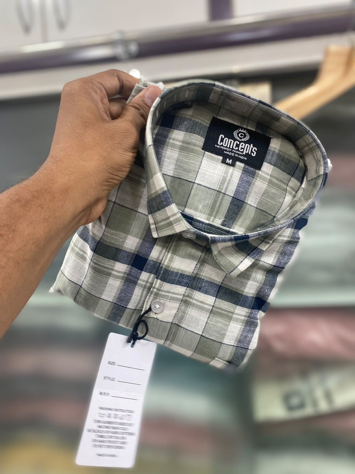 Concepts Men's Shirts Cotton Linen