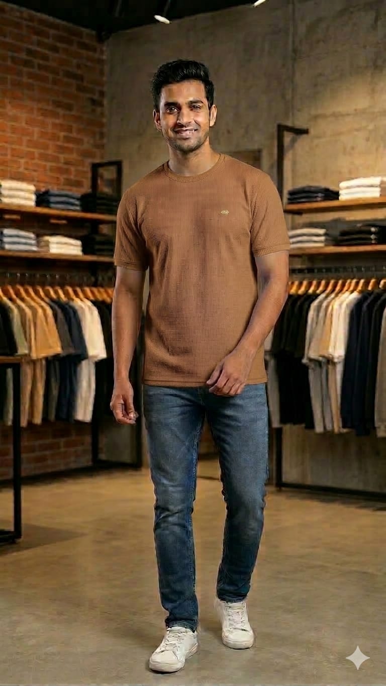 Mens Half Sleeve Round NeckTshirt 2021