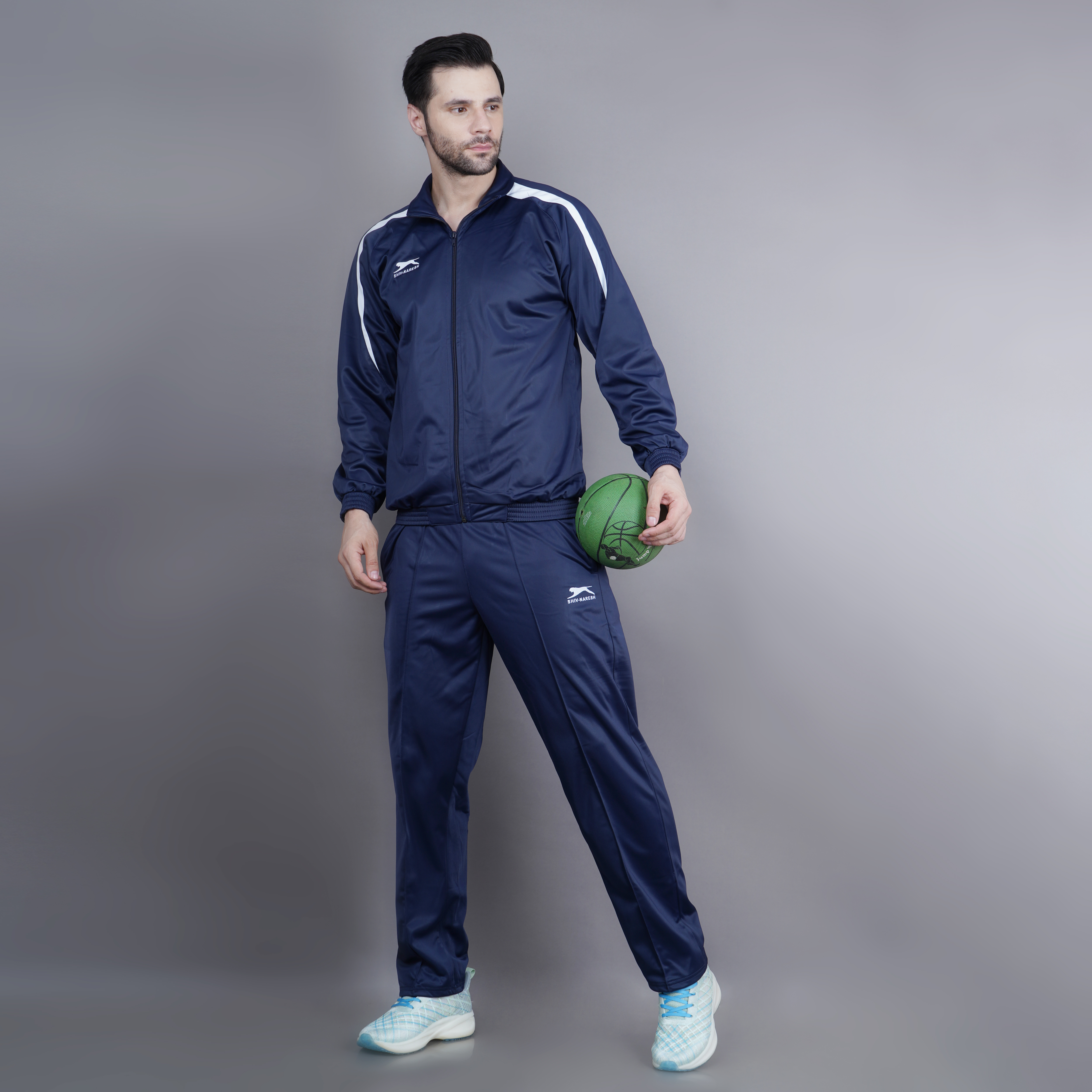 Men's Tracksuit  462B-TP-Navy/White-XXL