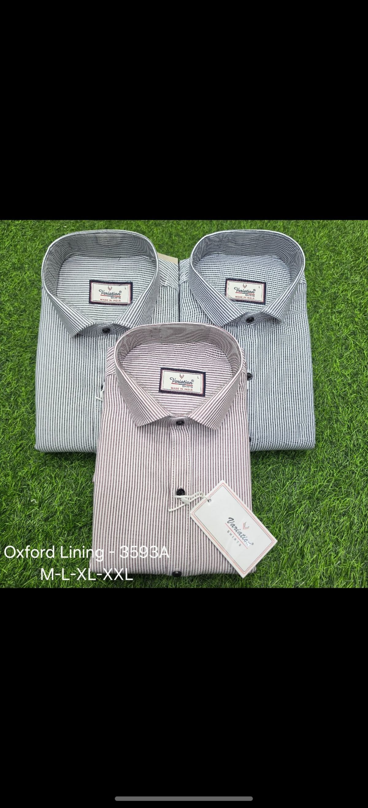 Variation Men's Shirts-3593A