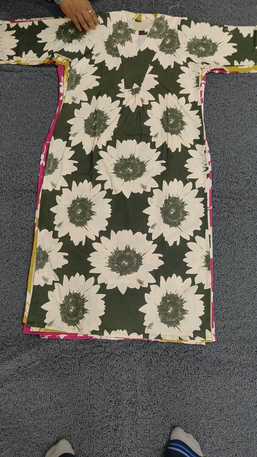 Cotton 2 piece cordset Long 45 Length