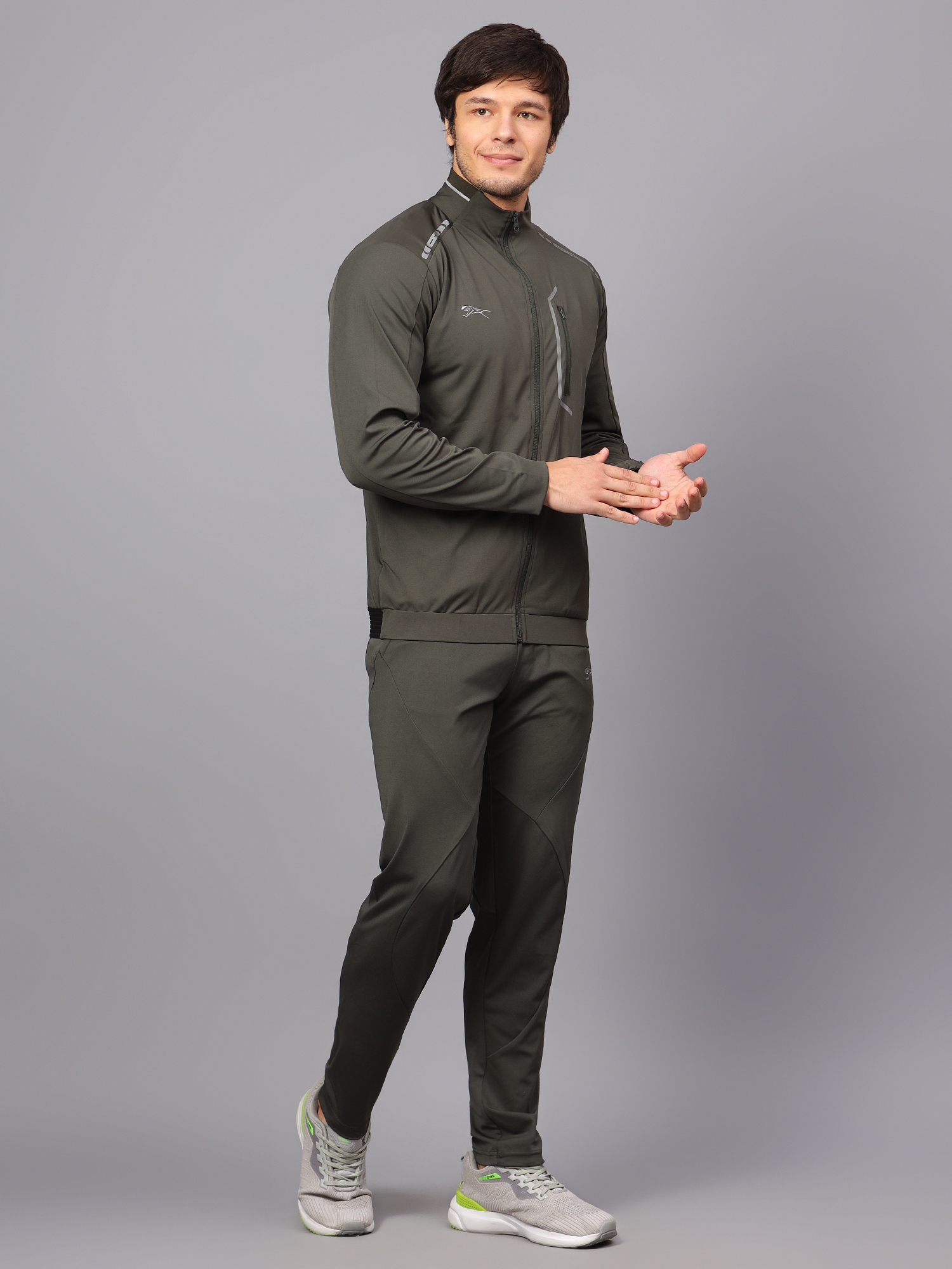 Men's Tracksuit  SNTSW110M-Olive -L