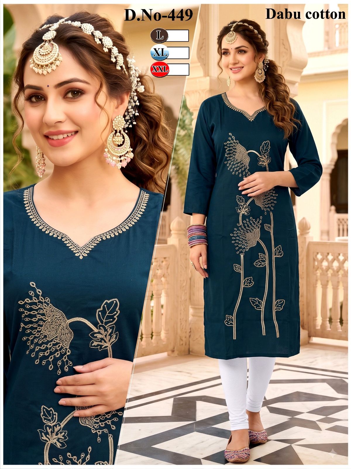 Women's Designer Kurti-449