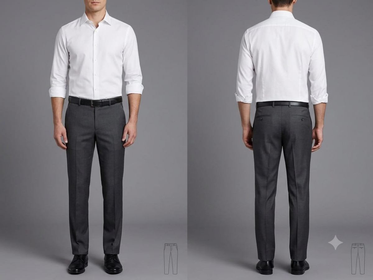 KRX Men's Imported Twill Fabric Polofit Pants - HL-07