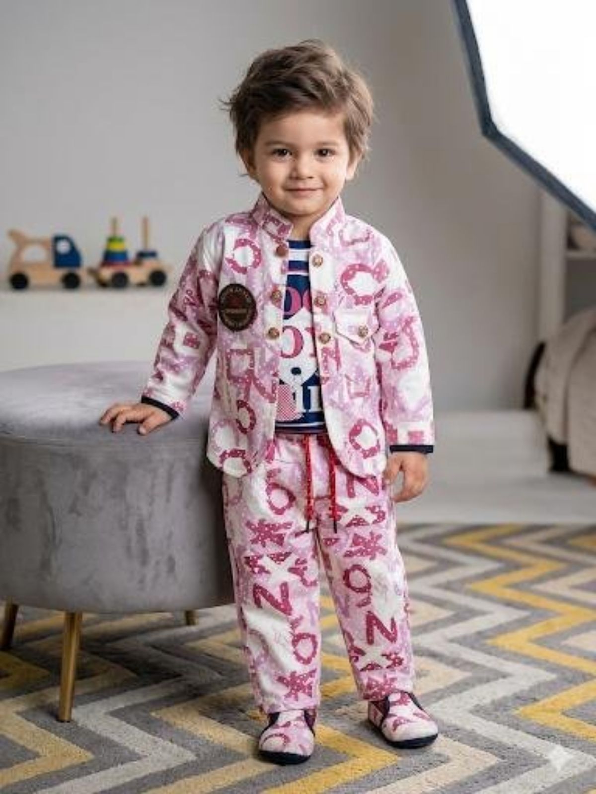 SG Fashion Boys Top Bottom Clothing Set