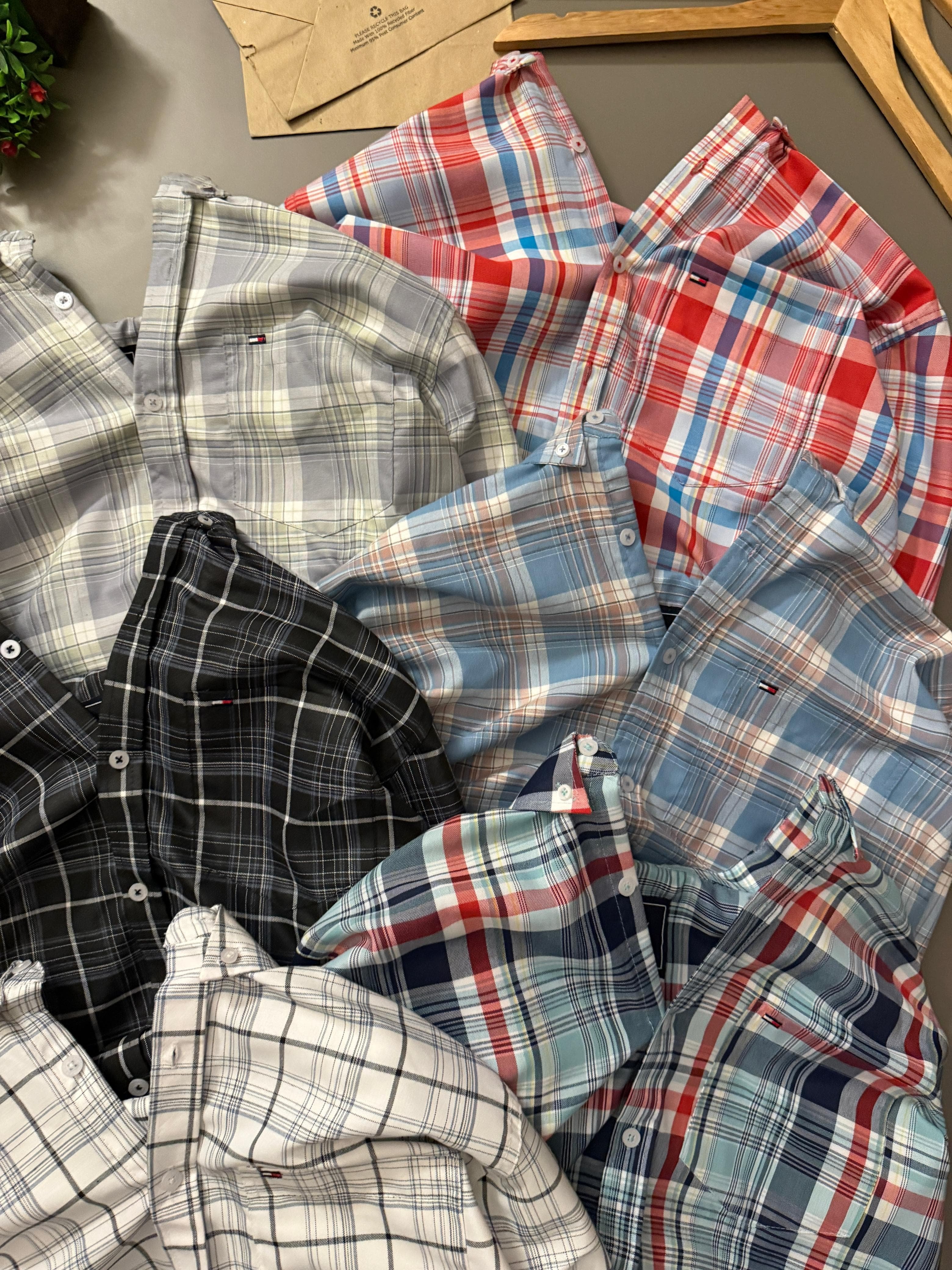 OXFORD CHECK SHIRT'S M TO XL SIZE