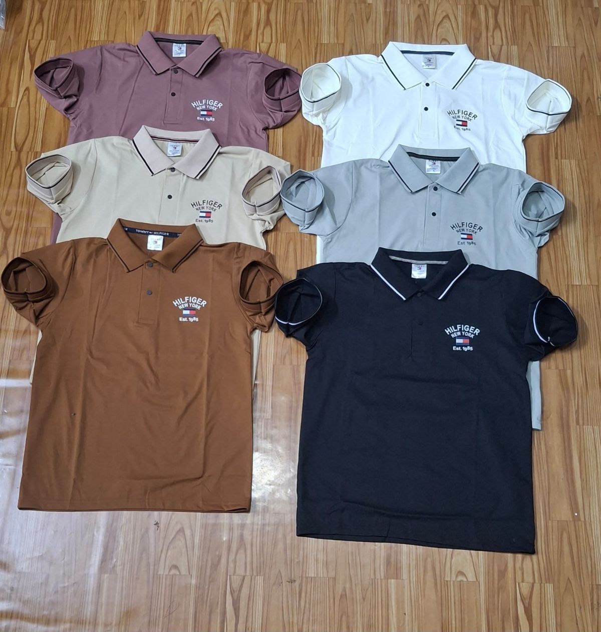 Polo Collared Neck T-shirts For Men's