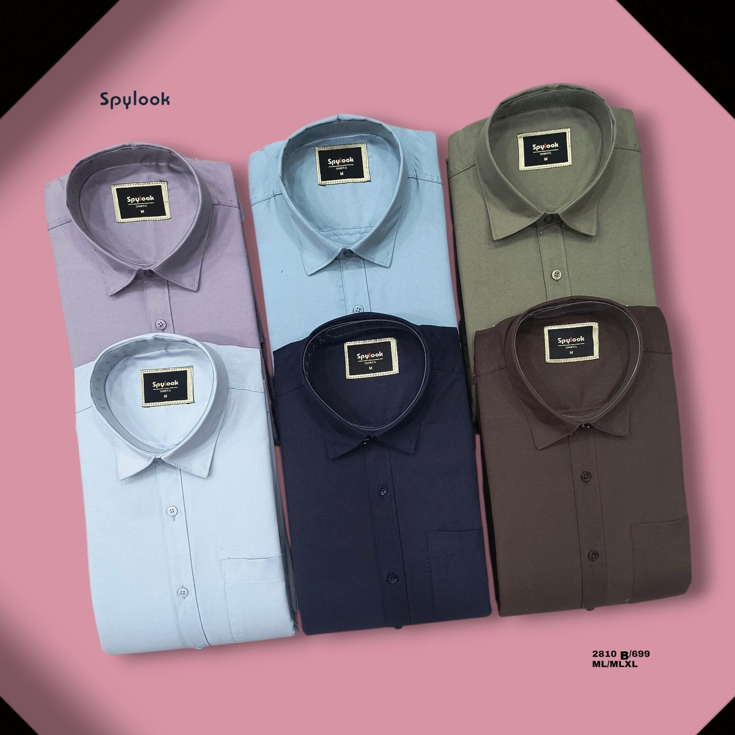 ML CREATION SPYLOOK PLAIN SHIRT 2810B/ML