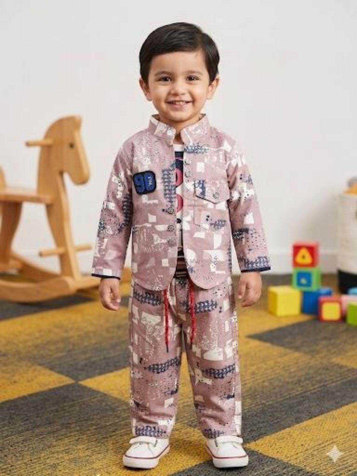 SG Fashion Boys Top Bottom Clothing Set