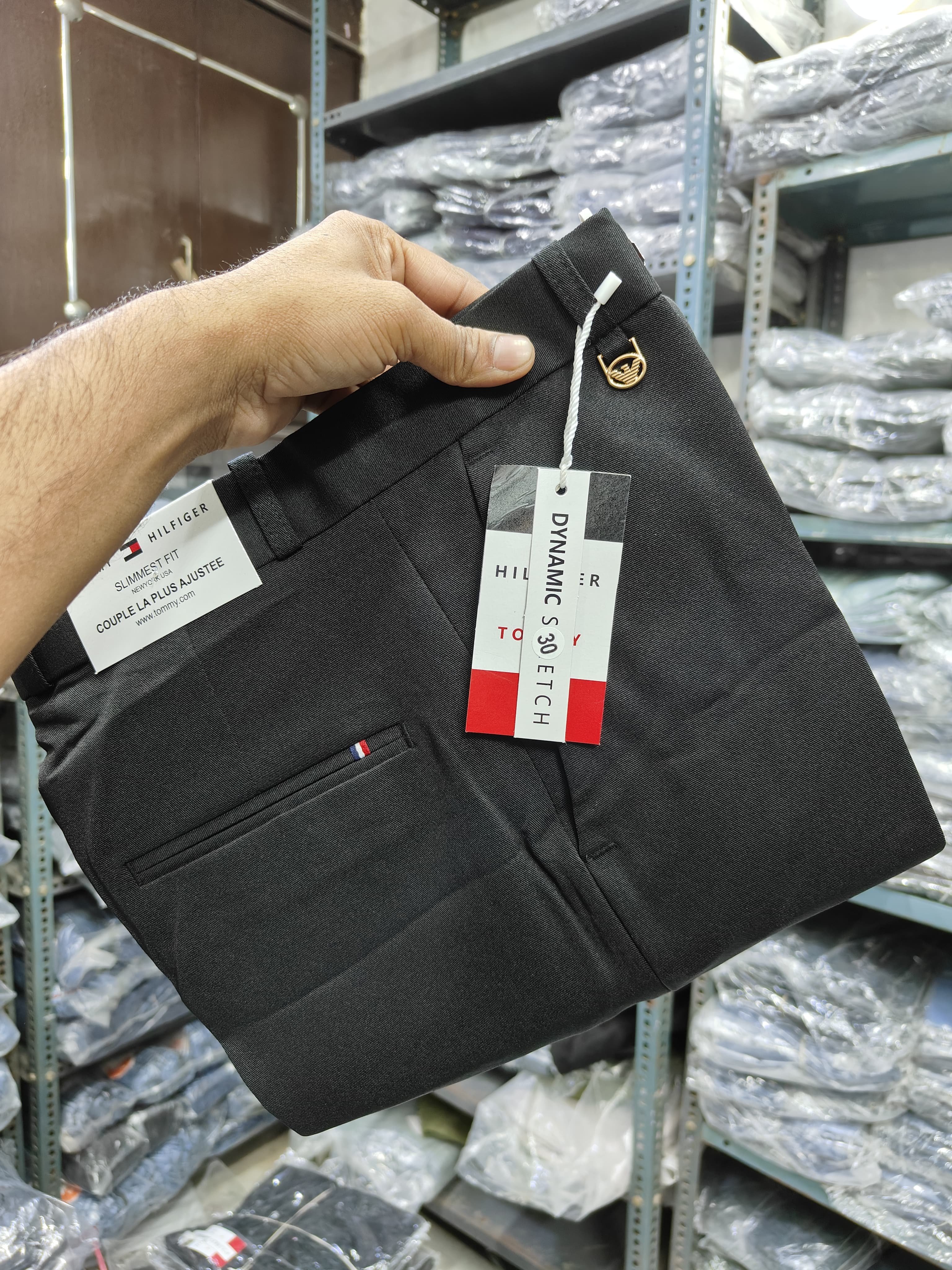 Updry Men's Narrow Twill Formal Pants