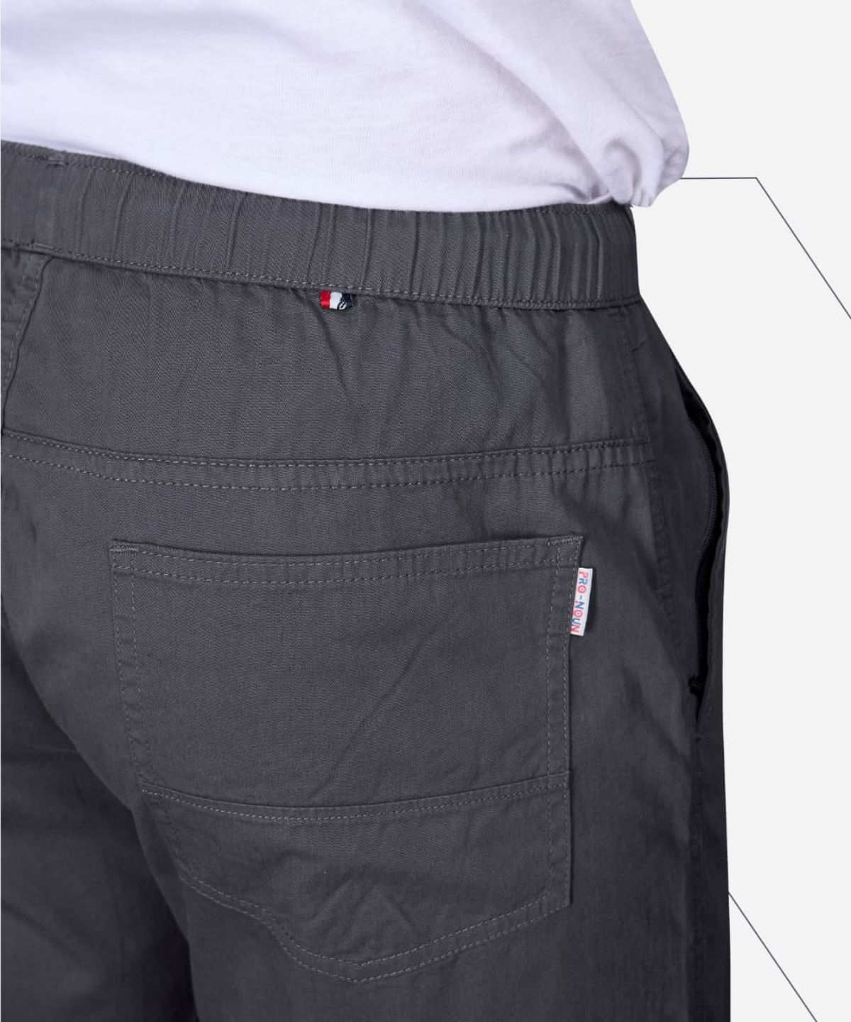 Pro-Noun Men's Lounge Wear Cotton Trackpant- D No- Cotonix-9-610-Elegant Grey