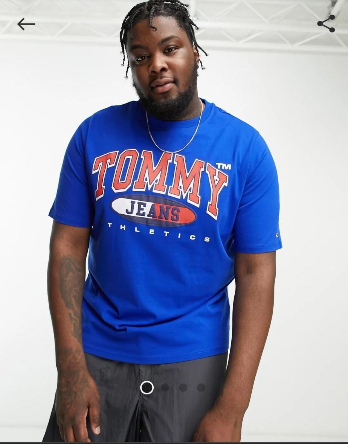 TOMMY JEANS MENS ROUND NECK T SHIRTS M TO 2XL
