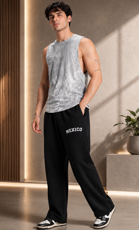Fitinc men's Trackpant  With Both side pocket