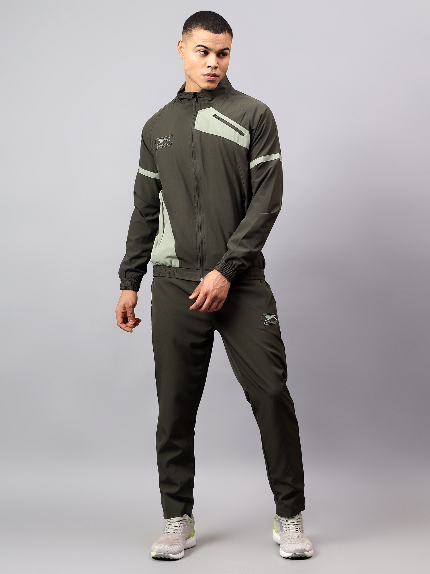 Men's Tracksuit  SNTSW109M-Olive/Pista-XL