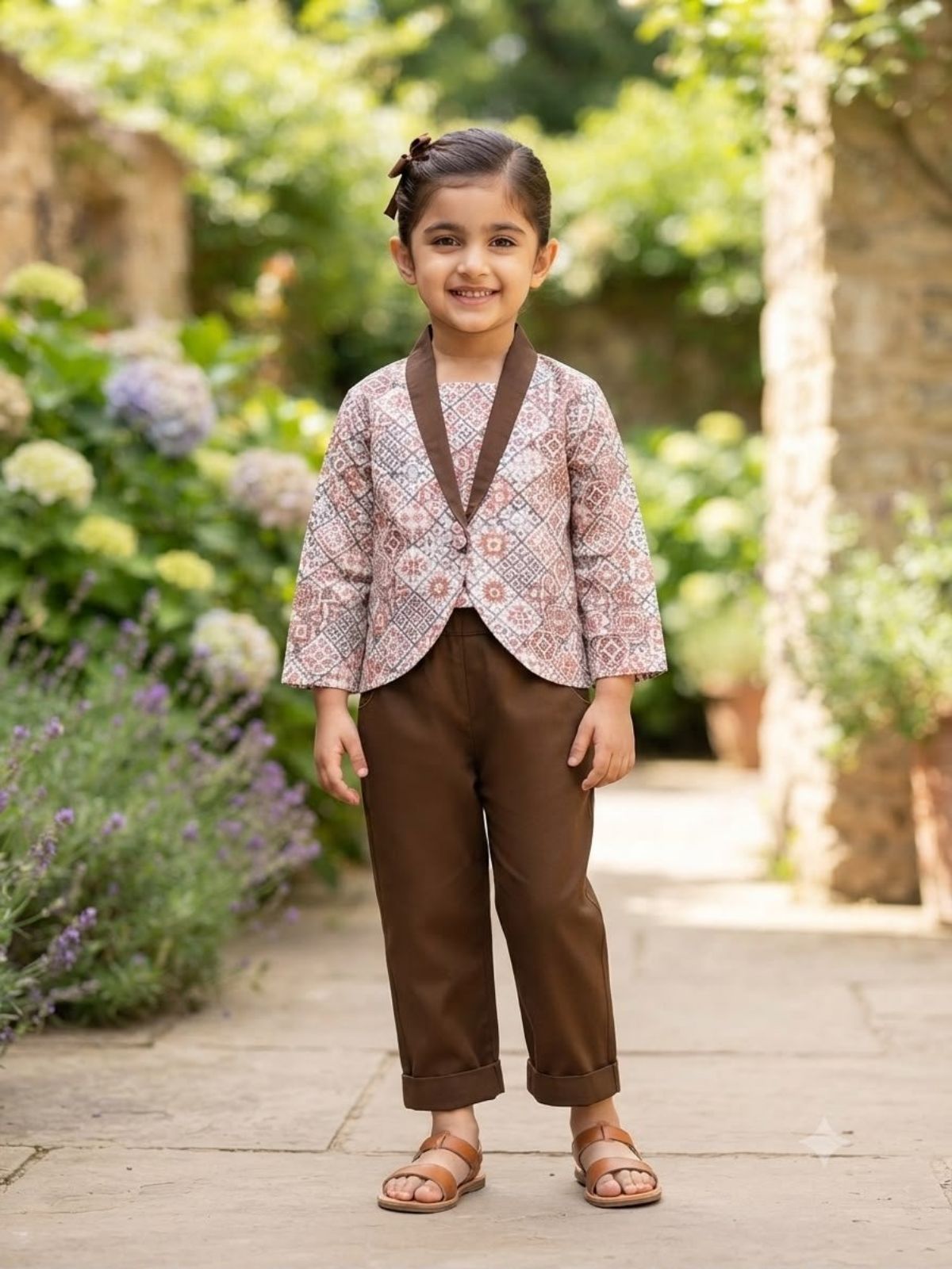 SG Fashion Kids girl top bottom Set
