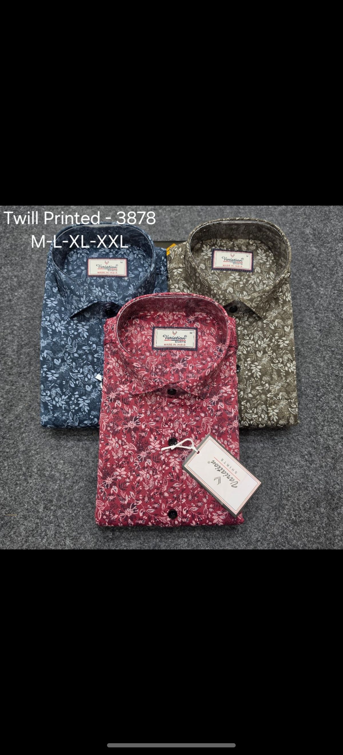 Variation Men's Shirts-3878