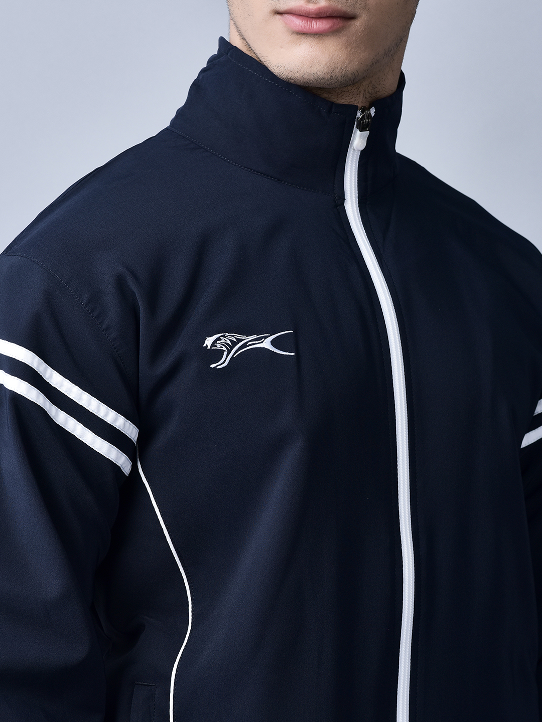 Men's Tracksuit  448B-NS-Navy/White-XL