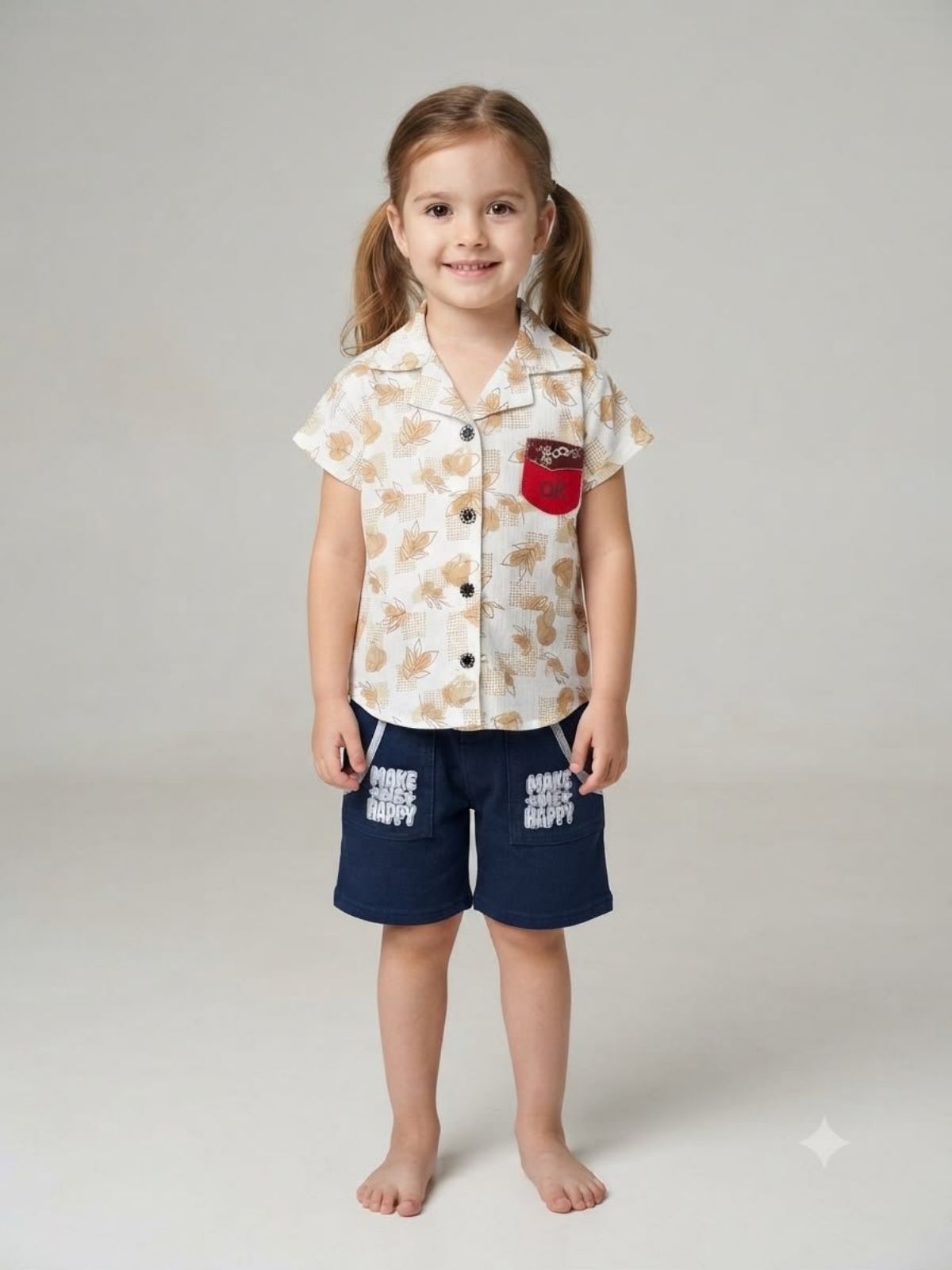 SG Fashion Kids girl top bottom Set