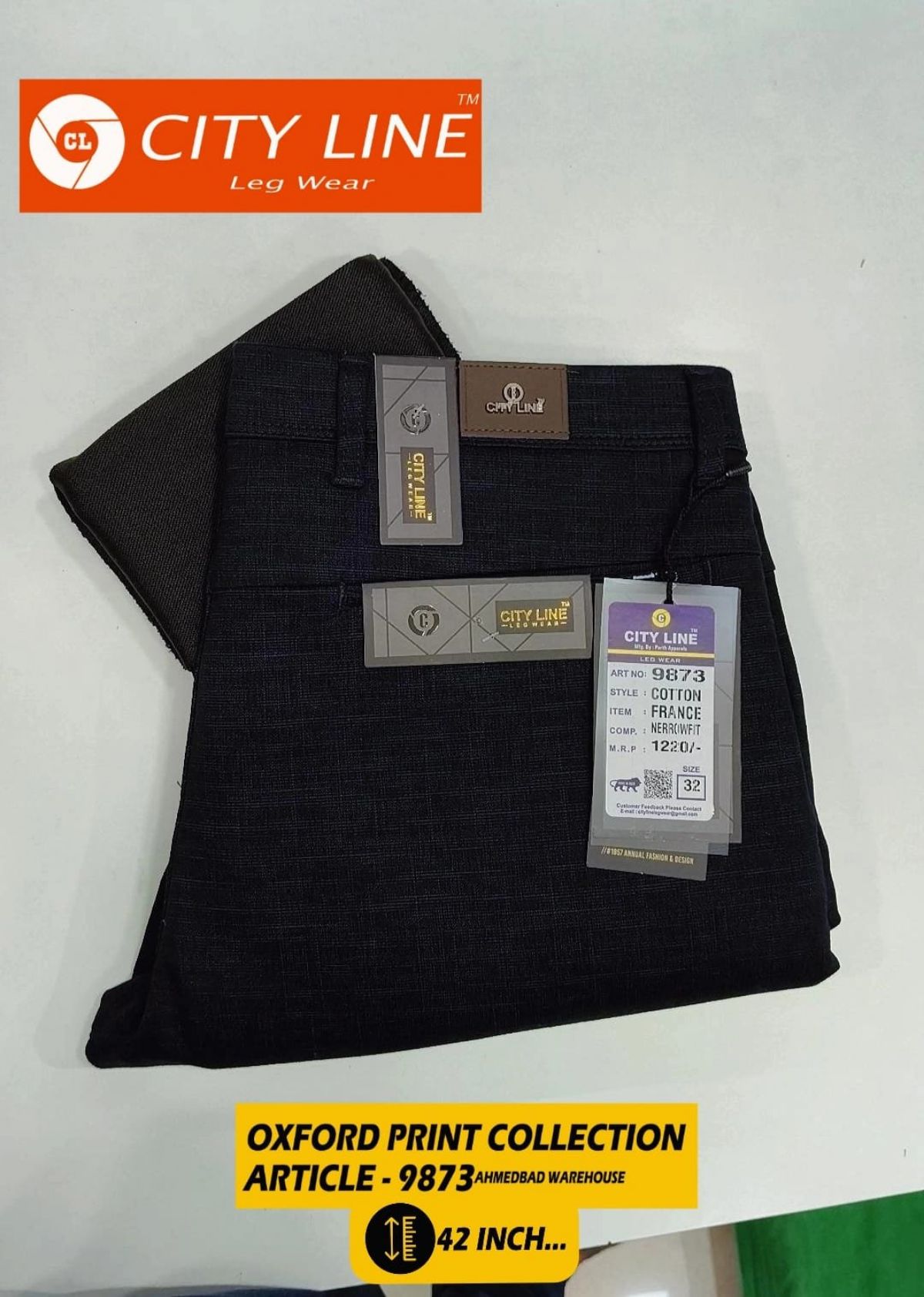 Men's Premium Formal Pants -9873