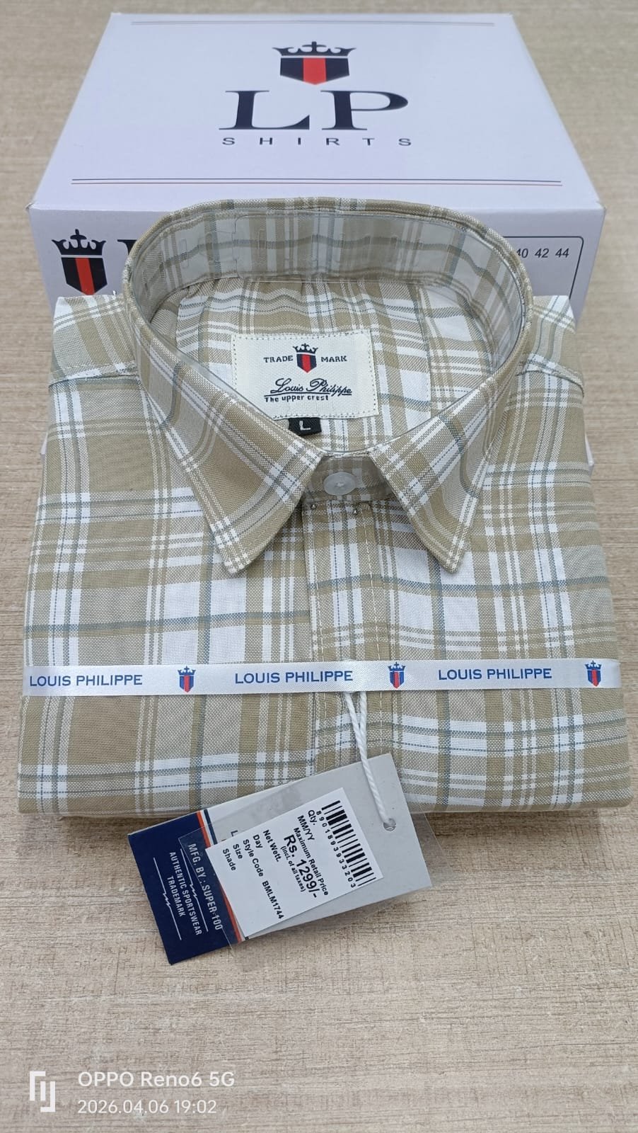 Men's Shirts Oxford check