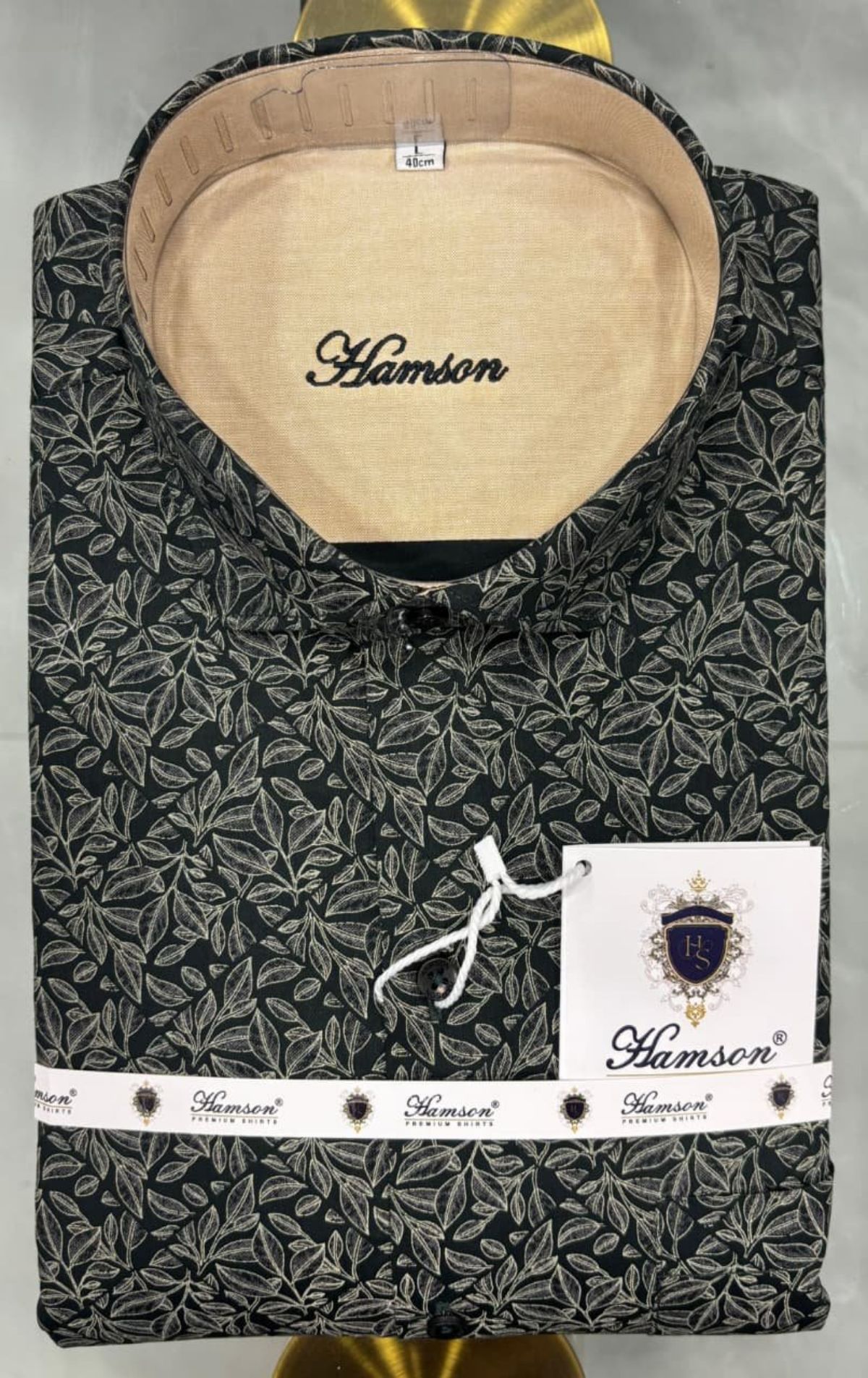 Hamson 100% Giza Cotton Printed  Men's Shirts