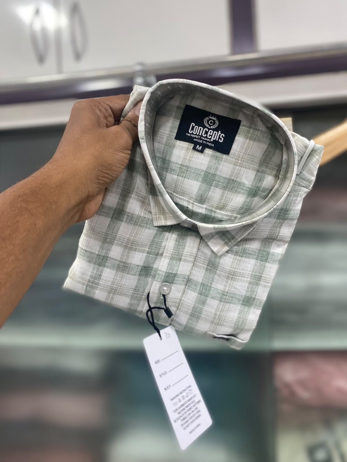 Concepts Men's Shirts Cotton Linen