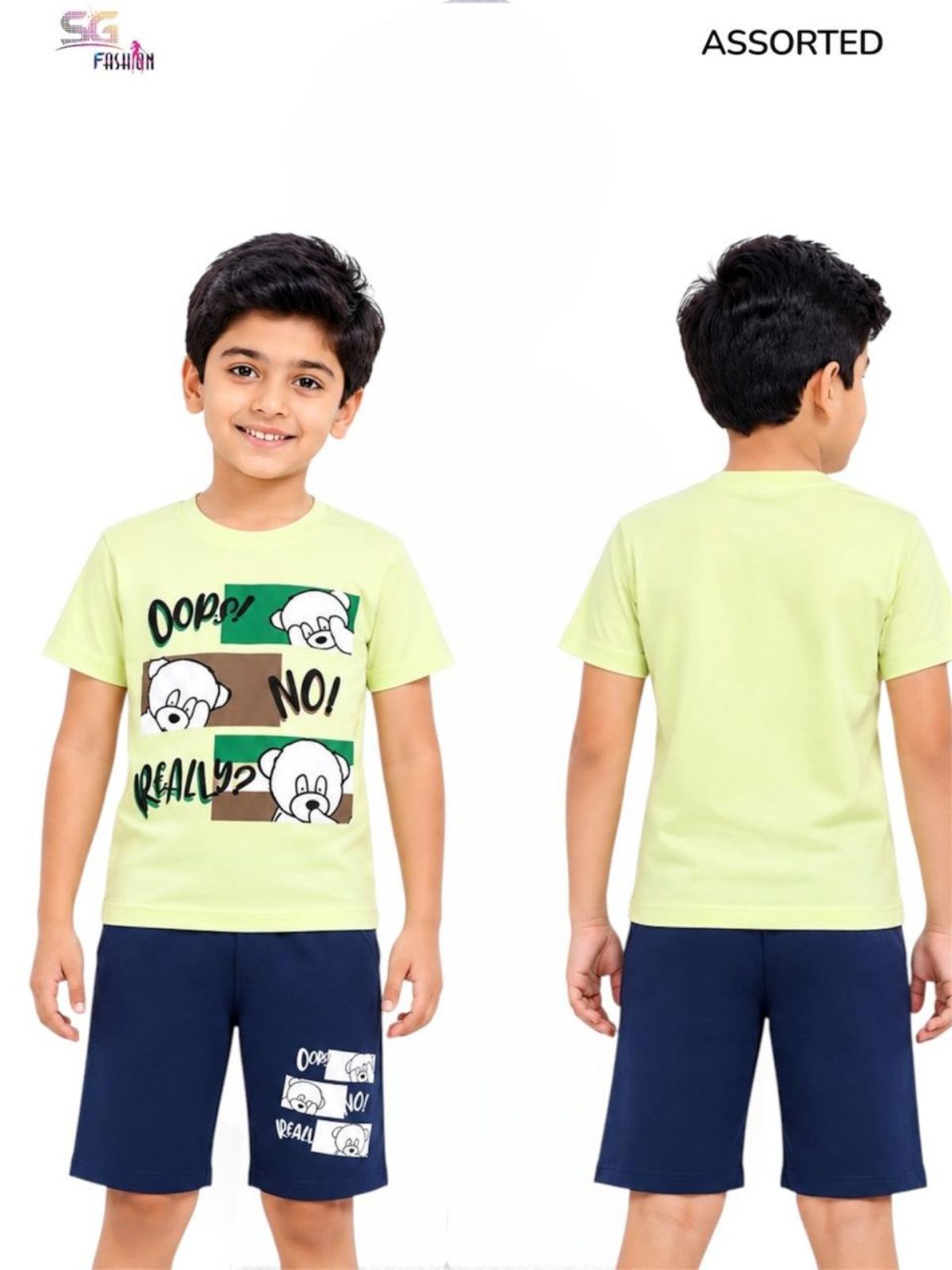 SG Fashion Boys T-Shirt Set