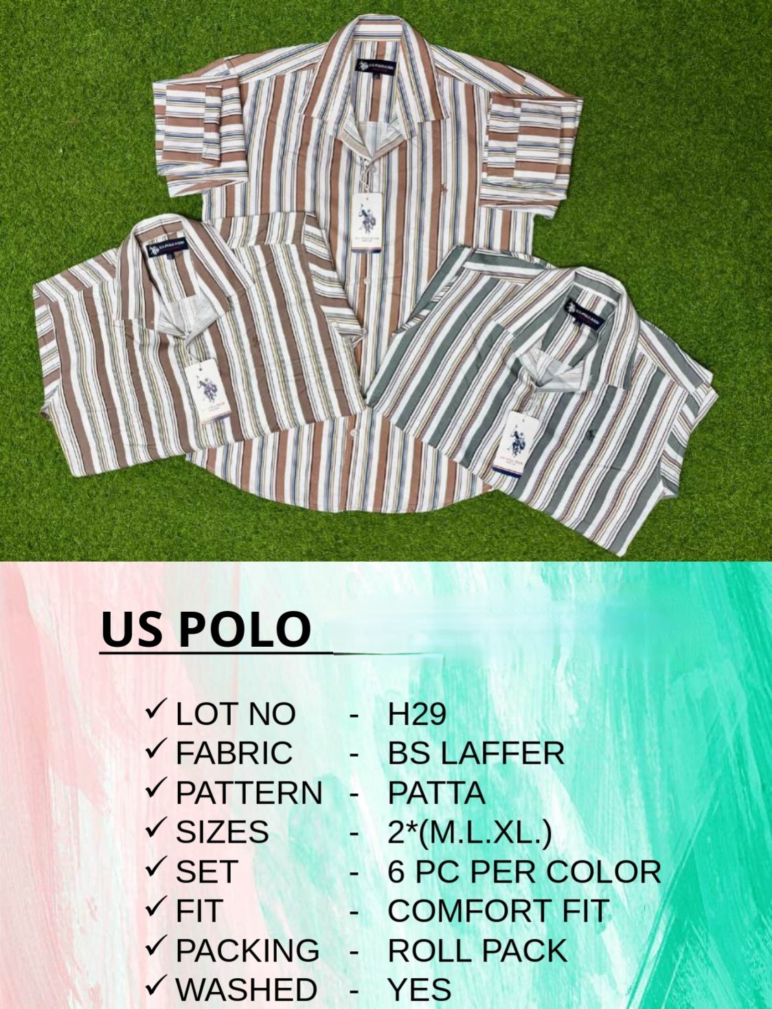 Men's Shirts- US POLO