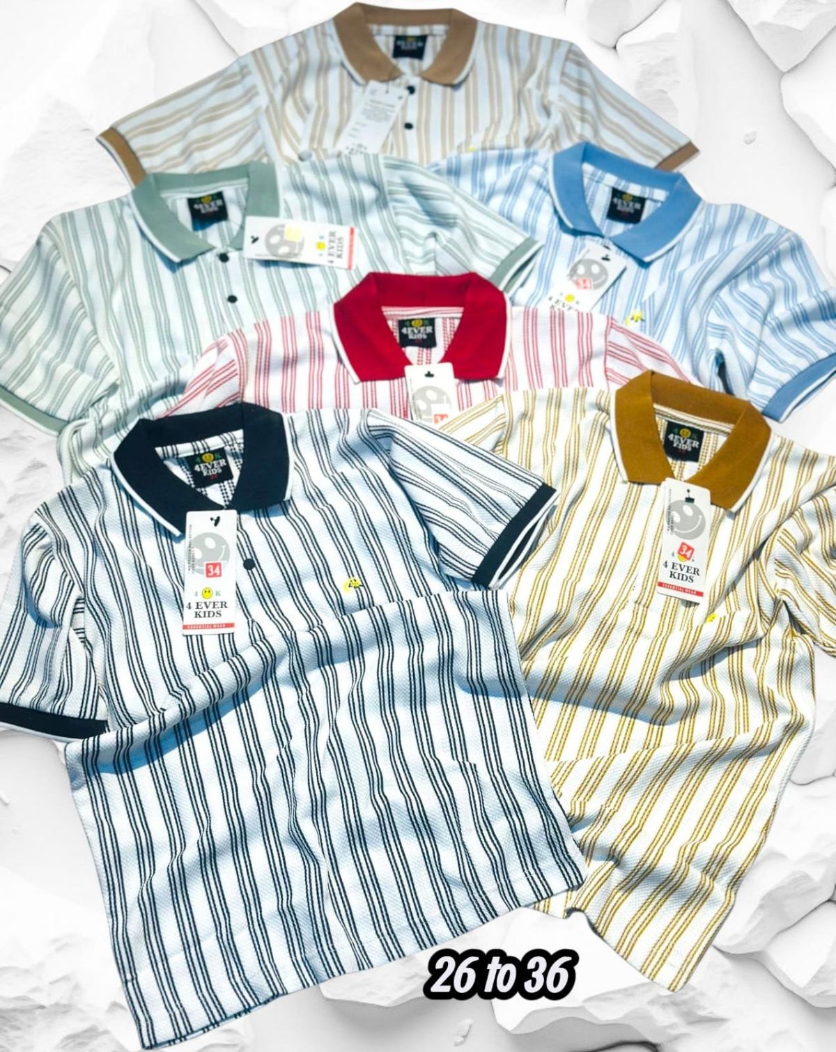 SG Fashion Kids Boys T-shirts Set (2-10)