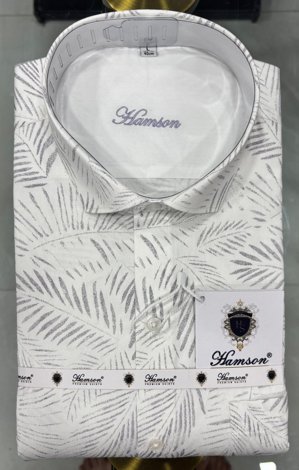Hamson 100% Giza Cotton Printed  Men's Shirts