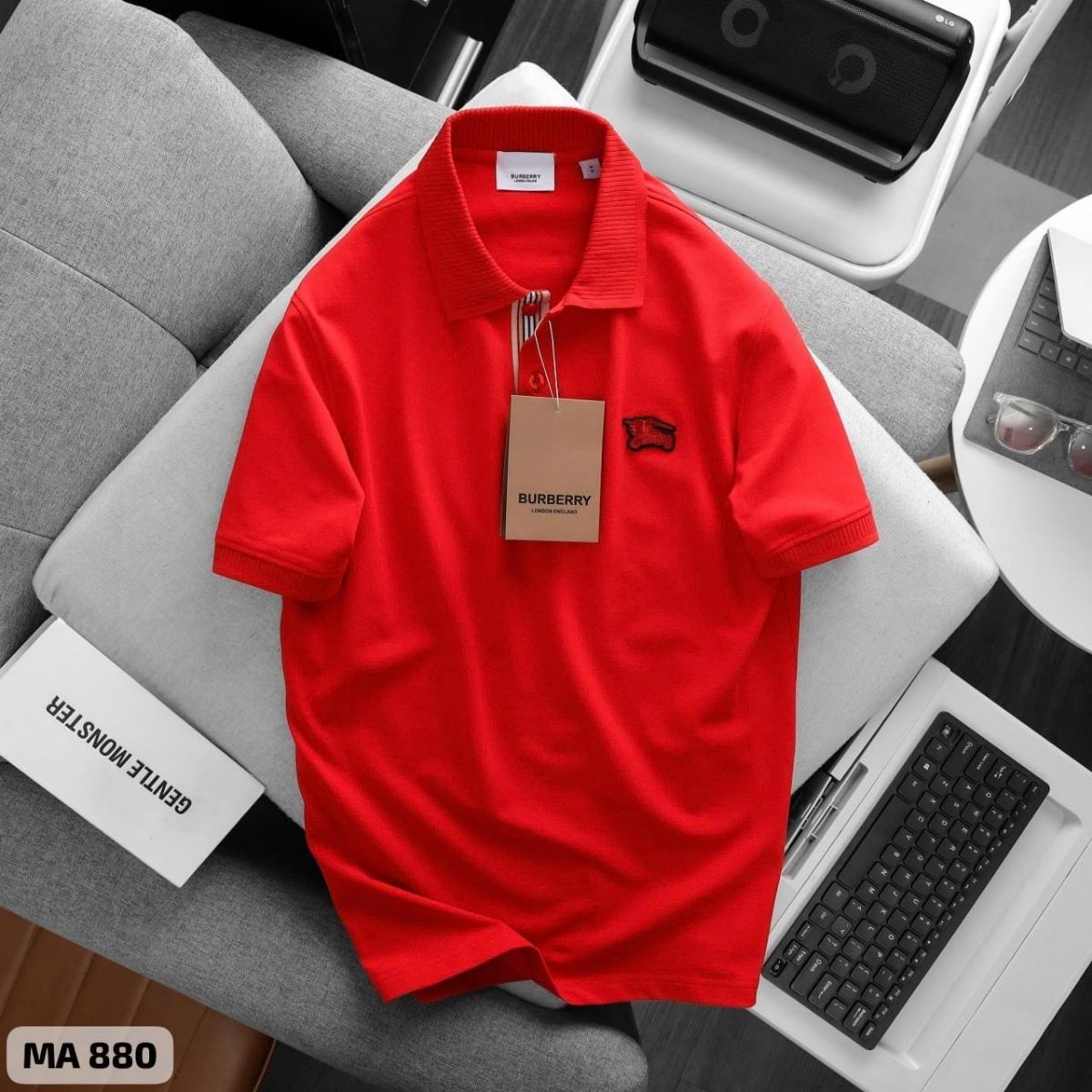 BURBERRY MENS PREMIUM POLO SHIRTS M TO 2XL