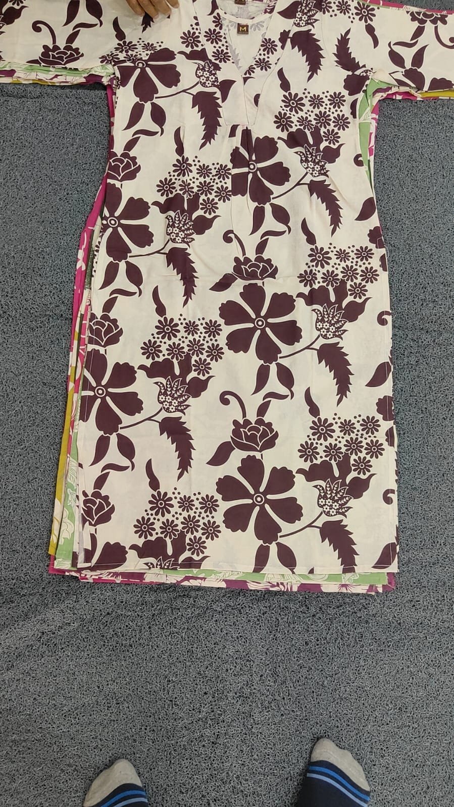 Cotton 2 piece cordset Long 45 Length