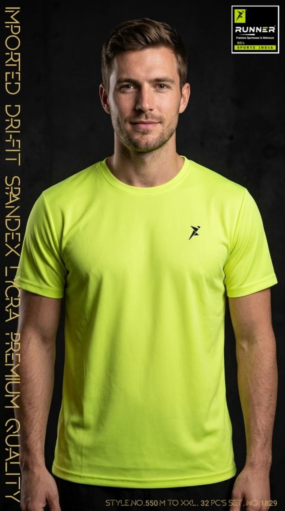 Men's Sportsweae T-shirts Set D No- 550