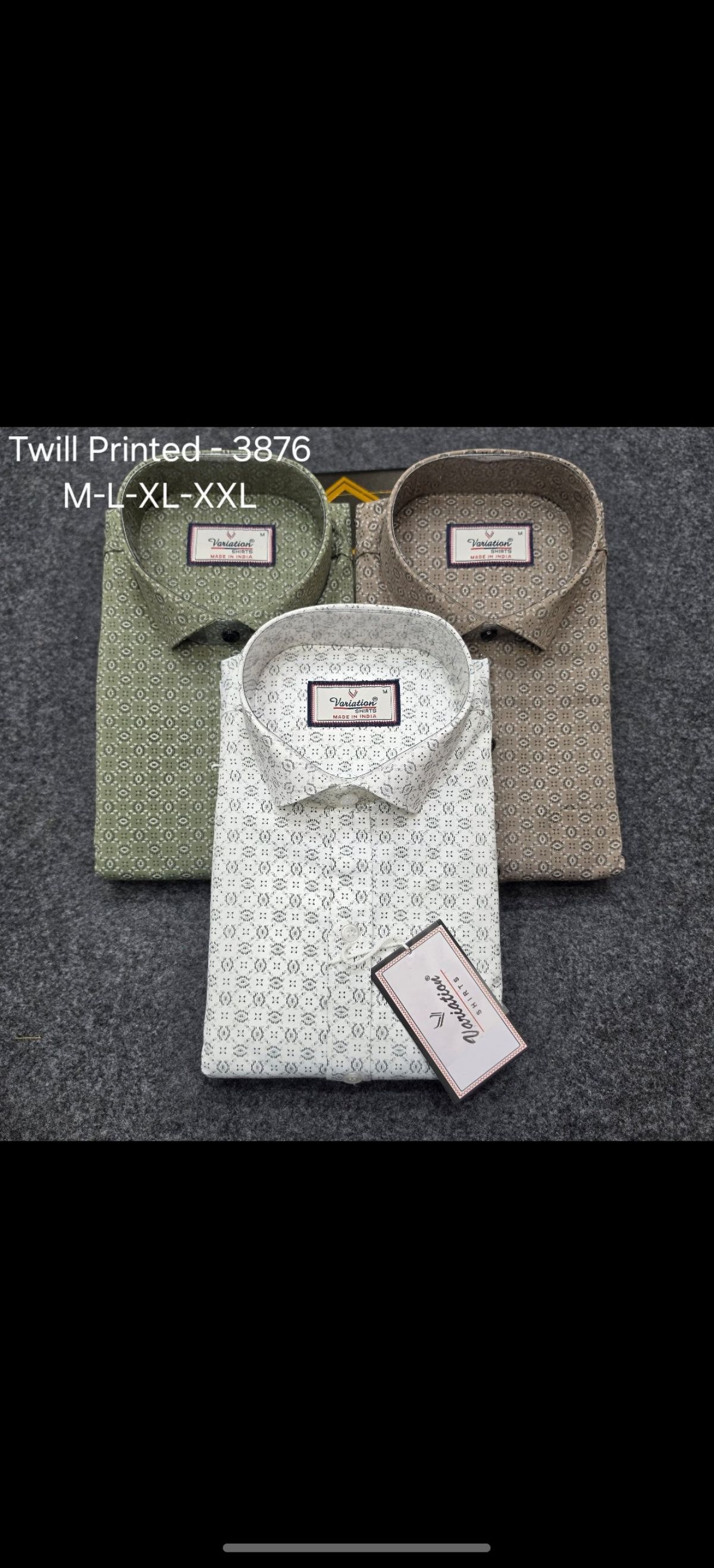 Variation Men's Shirts-3876