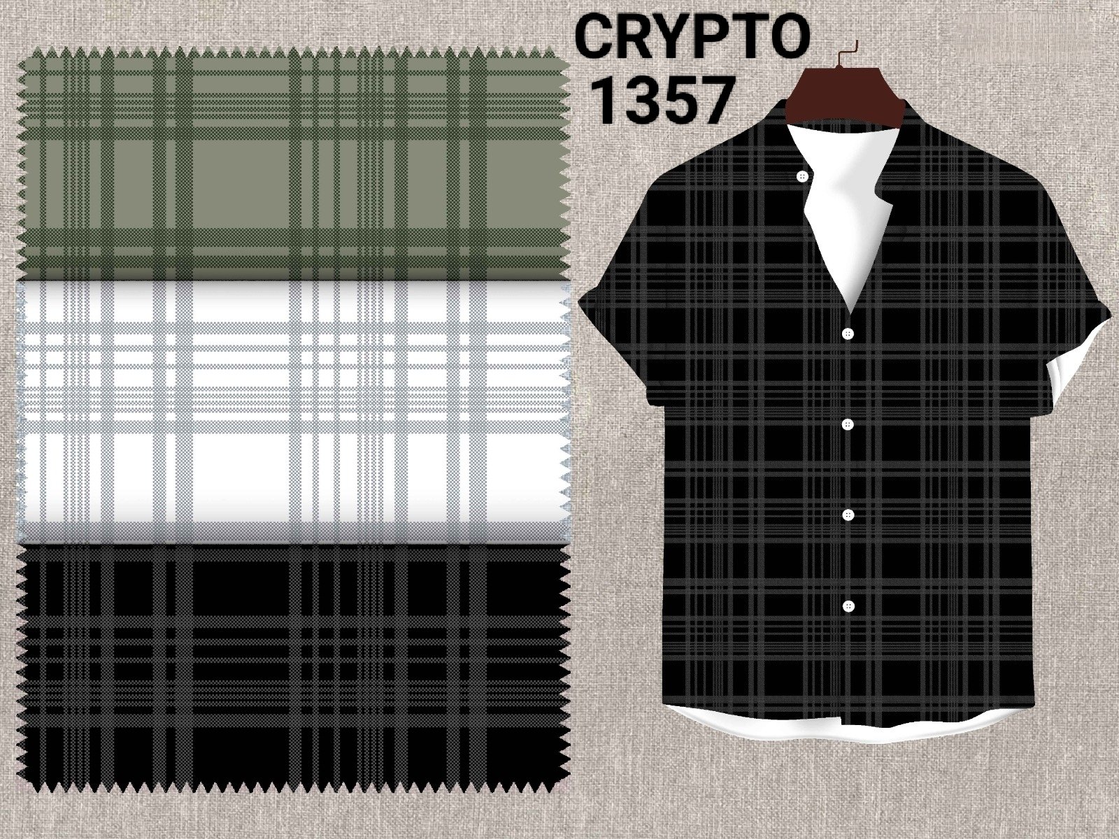 Ranker Men's Shirts- Crypto 1357