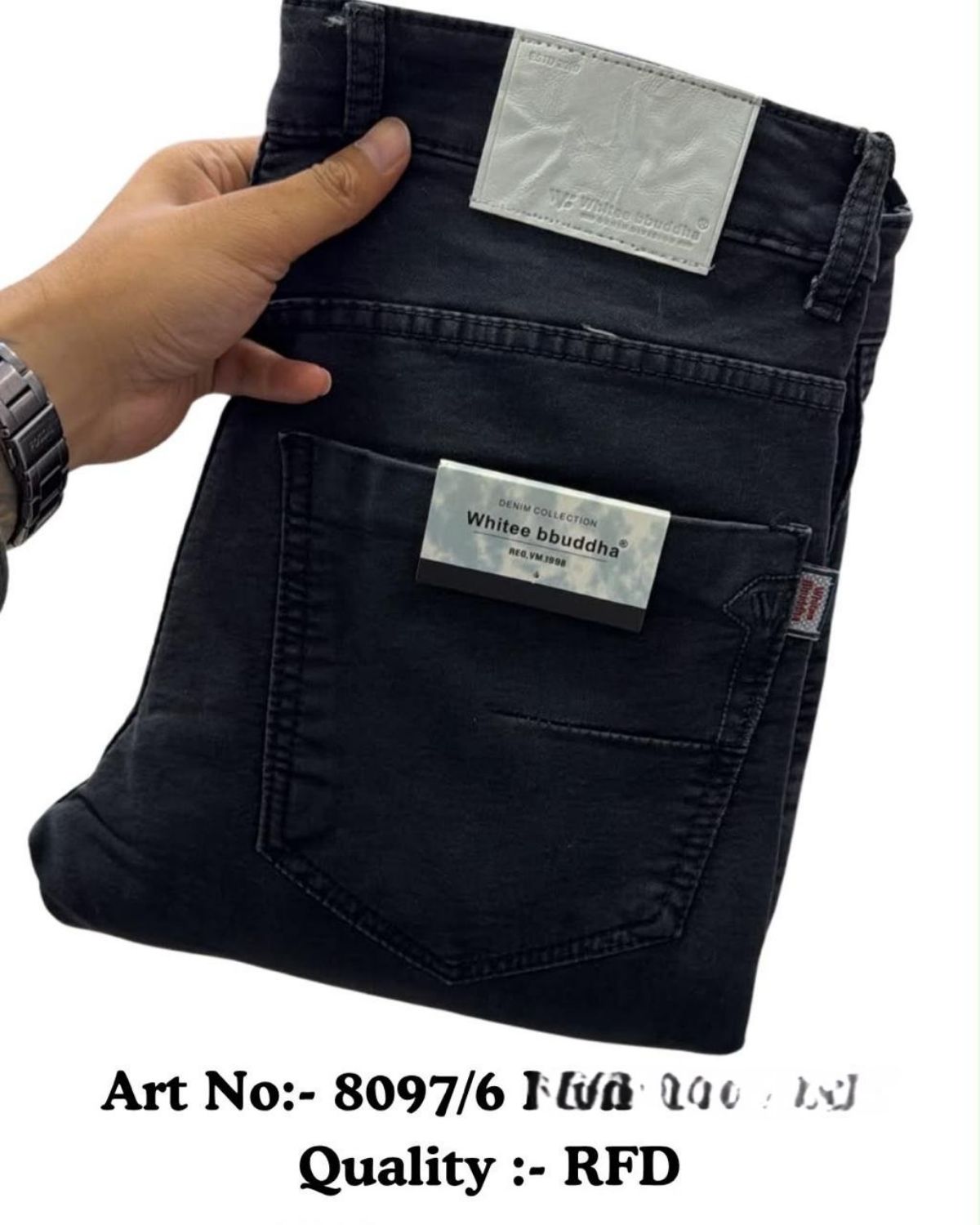 Whitee Budhha Men's RFD Jeans-8097/6 (30-38)