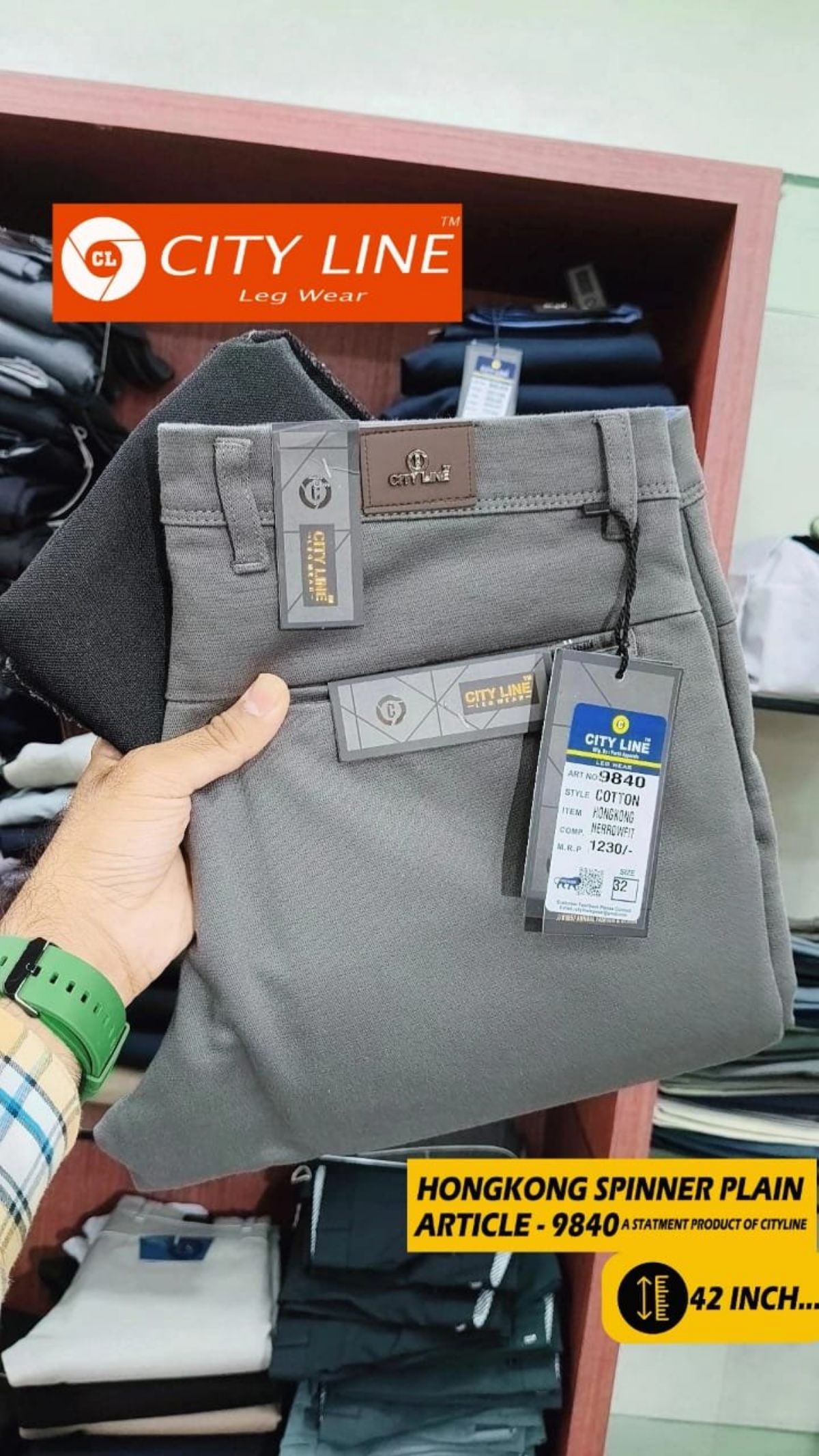 Men's Premium Formal Pants -9840