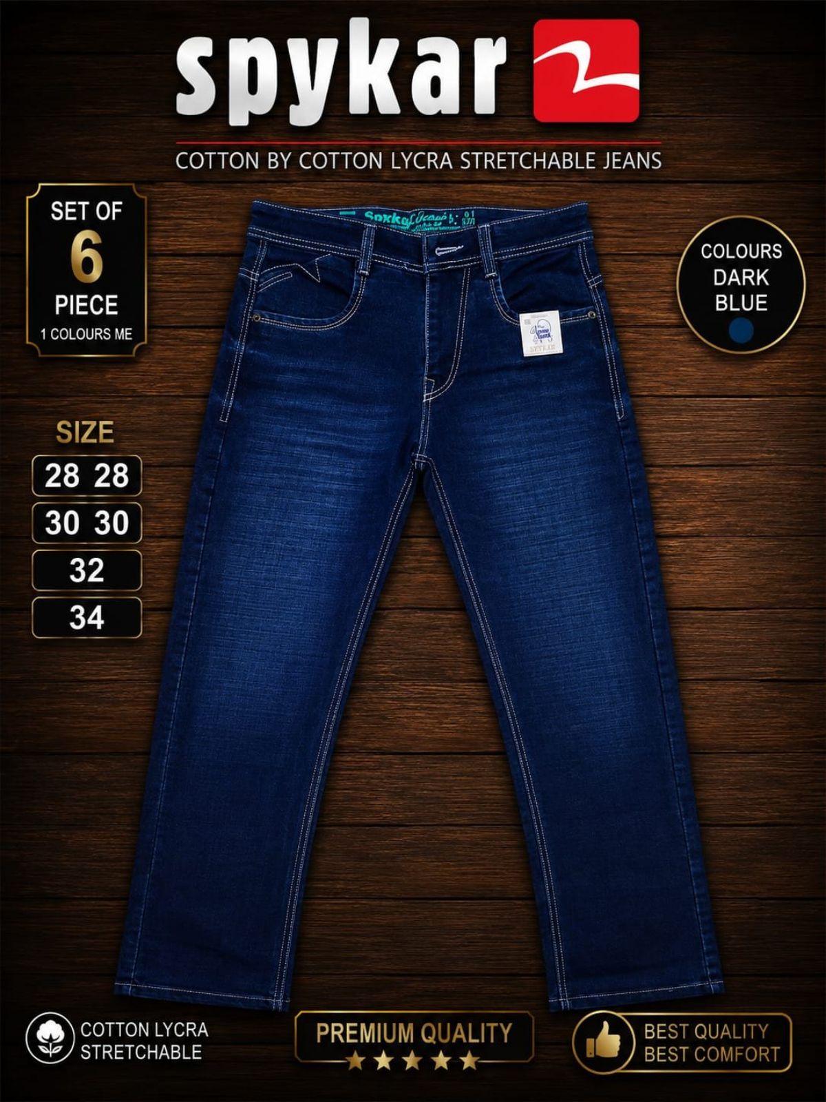 Updry Men's Denim Jeans